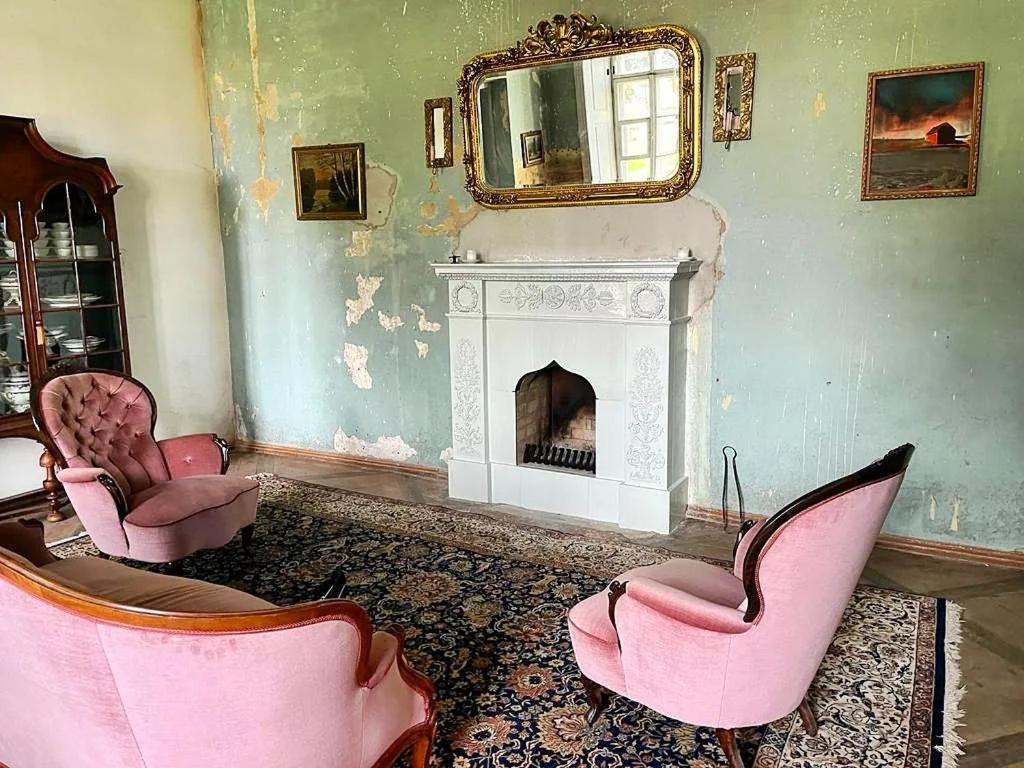 Hotel Blankenfeldes Muiza Tērvete Esterno foto